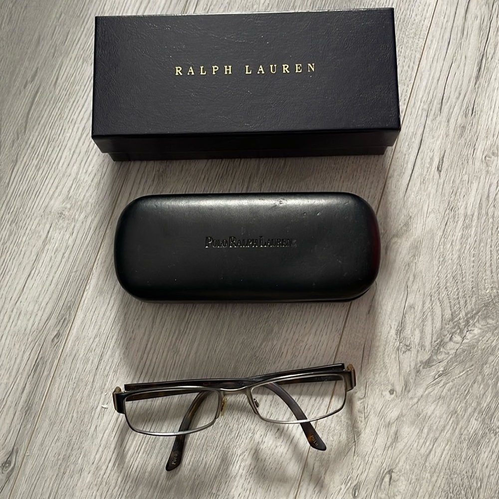 Ralph Lauren glasses , box , case